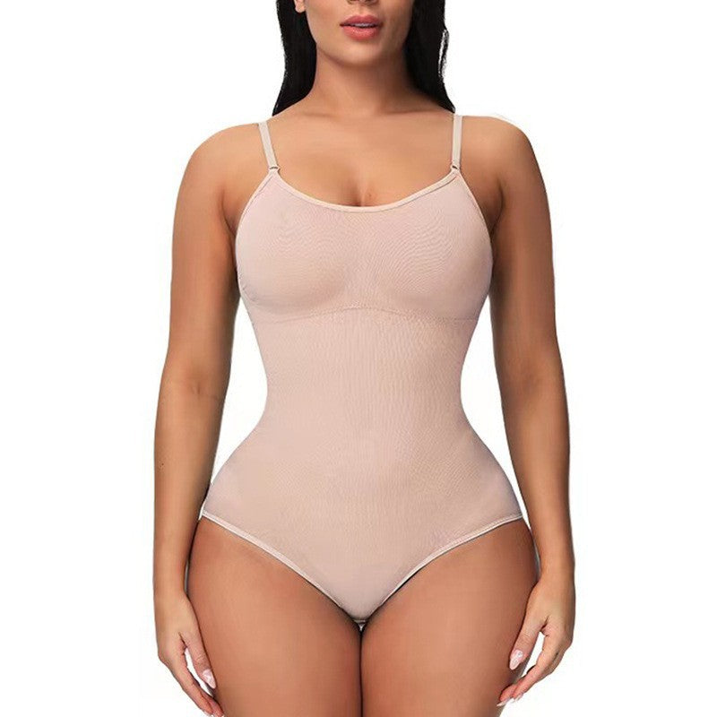 Seamless Suspender Shaping Bodysuit