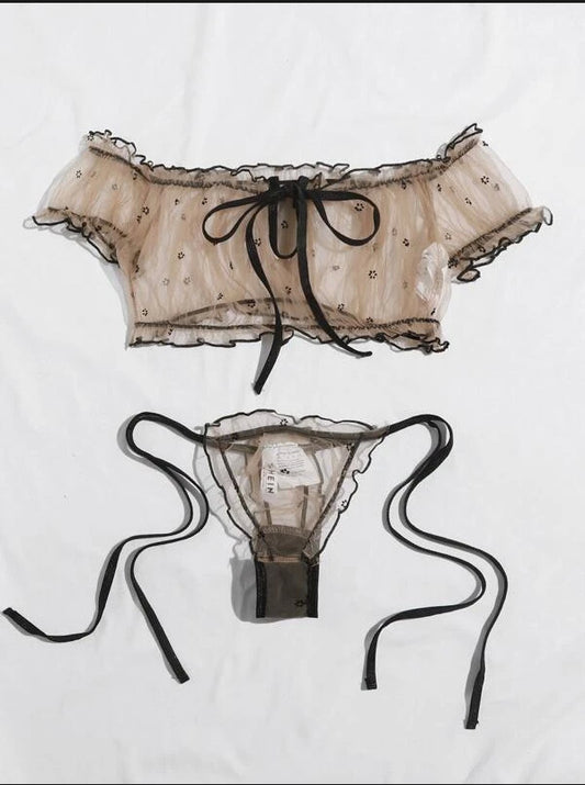 Lace Lingerie Set