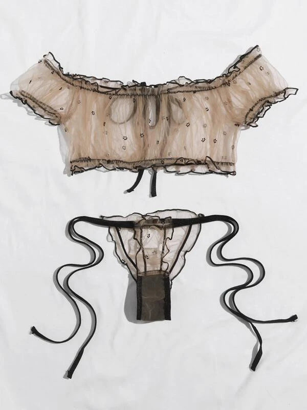 Lace Lingerie Set