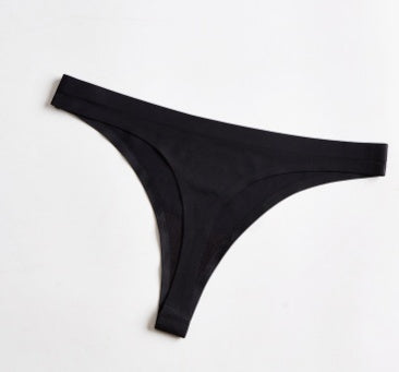 Silk-Touch Thong Panties