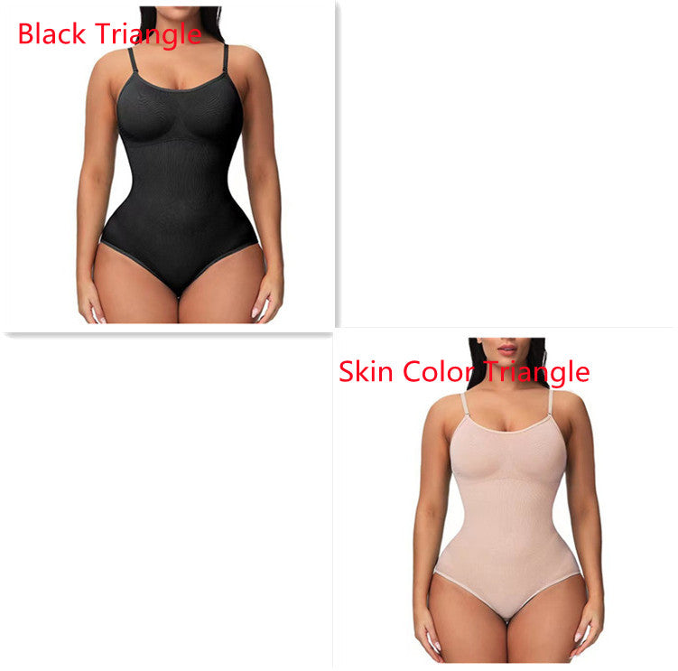 Seamless Suspender Shaping Bodysuit