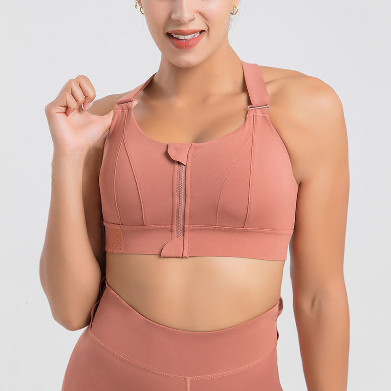 Front Zipper Push-Up Bra