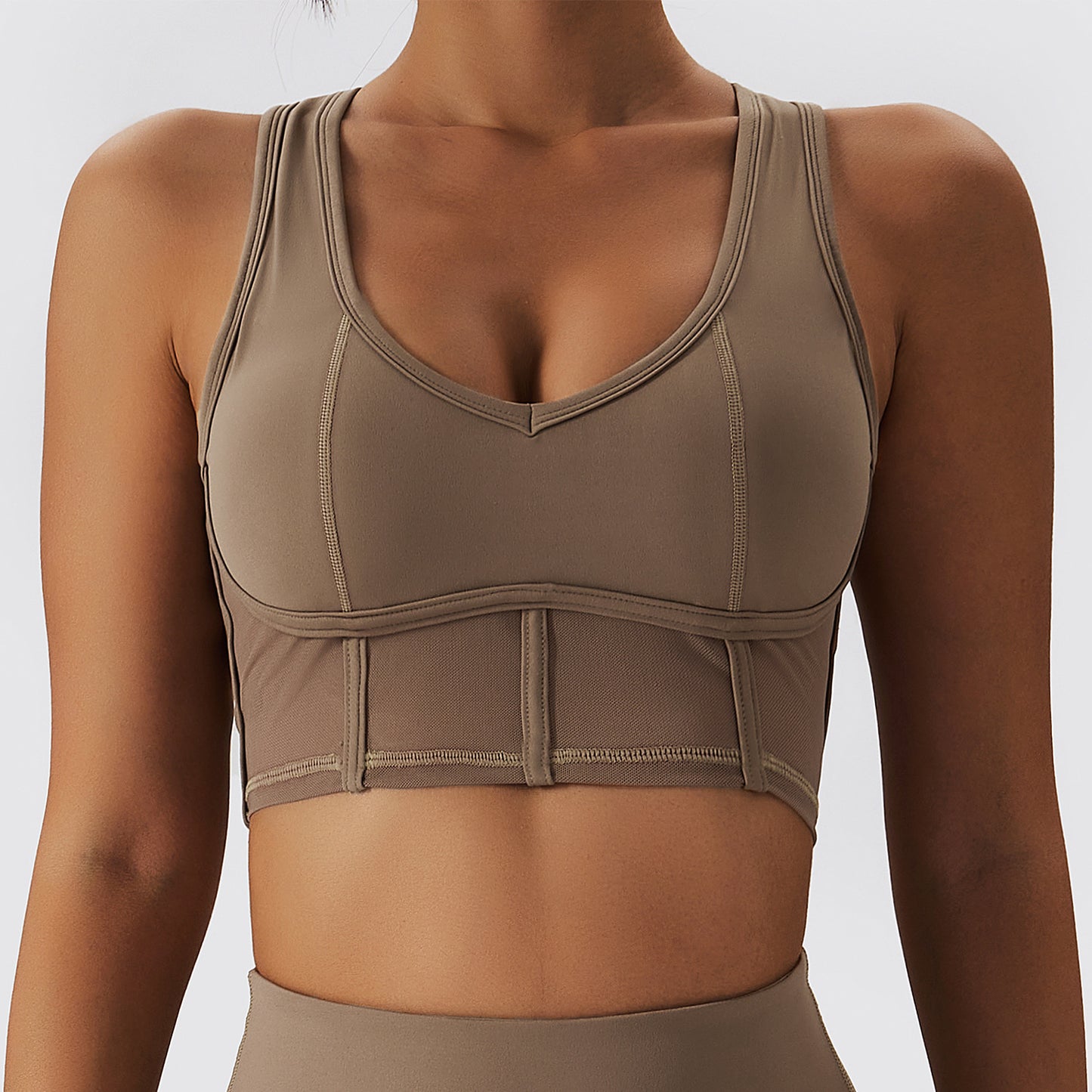 Nude Shock-Proof Sports Bra