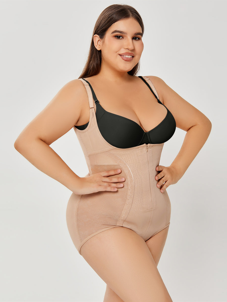 Plus Size Shaping Bodysuit
