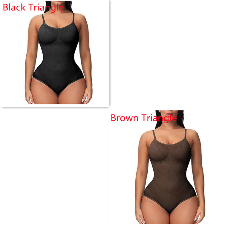 Seamless Suspender Shaping Bodysuit