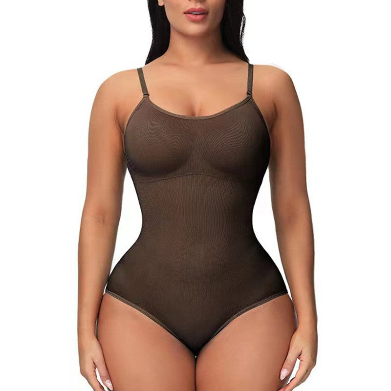 Seamless Suspender Shaping Bodysuit