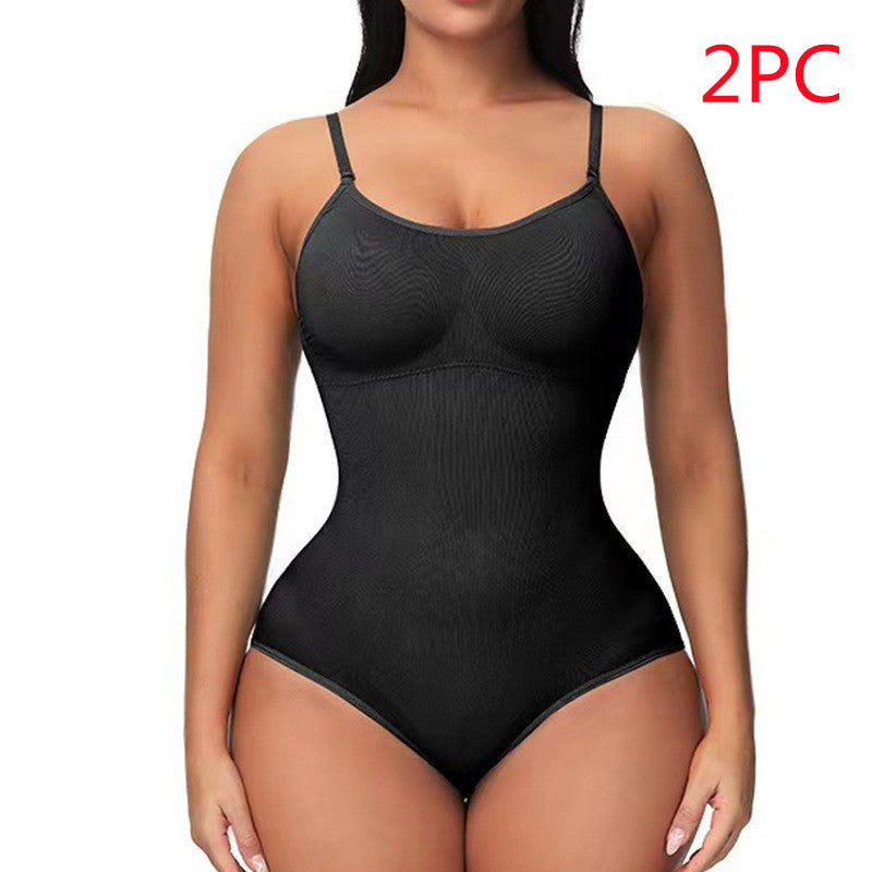 Seamless Suspender Shaping Bodysuit